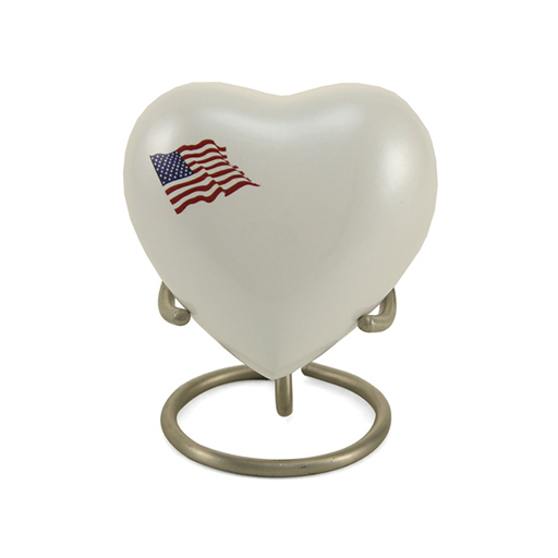 Classic Color Flag Heart Keepsake
